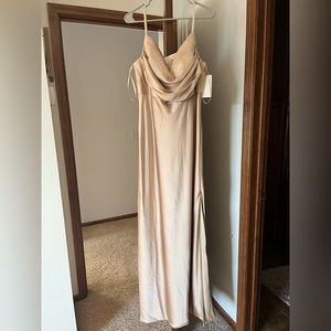 Revelry Skye Champagne Dress